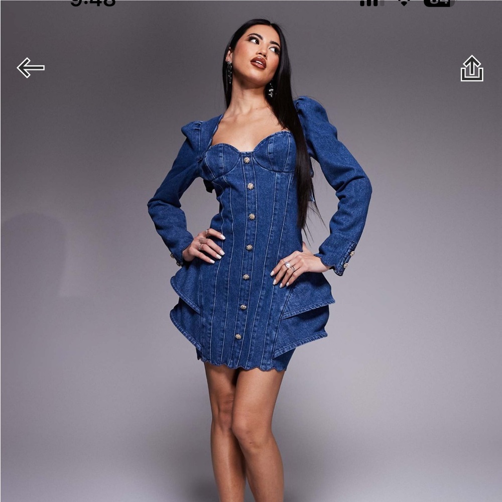 Denim Mini Dress